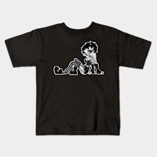 Betty Boop Goth Kids T-Shirt